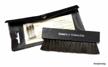 Technique audio Simply Analog  - Anti-static Wooden Brush Cleaner S/1 Black