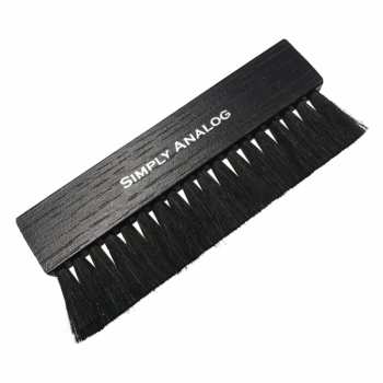 Technique audio Simply Analog  - Anti-static Wooden Brush Cleaner S/1 Black