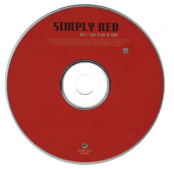 CD Simply Red: Ain't That A Lot Of Love