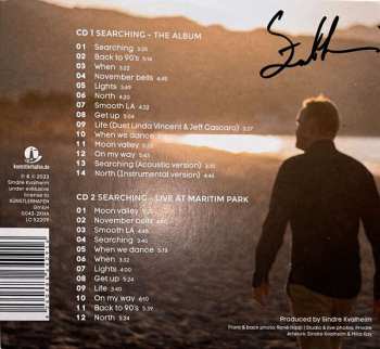 2CD Sindre Kvalheim: Searching - The Album & Live At Maritim Park