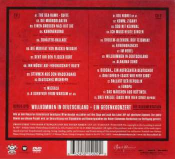 2CD/DVD Die Toten Hosen: "Entartete Musik" : Willkommen in Deutschland - Ein Gedenkkonzert