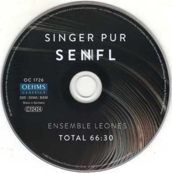 CD Singer Pur: Senfl
