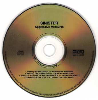CD Sinister: Aggressive Measures LTD | NUM | DIGI