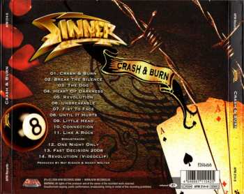 CD Sinner: Crash & Burn LTD | DIGI