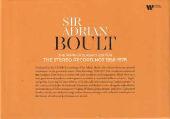 79CD/Coffret Sir Adrian Boult: The Stereo Recordings 1956-1978 - The Warner Classics Edition