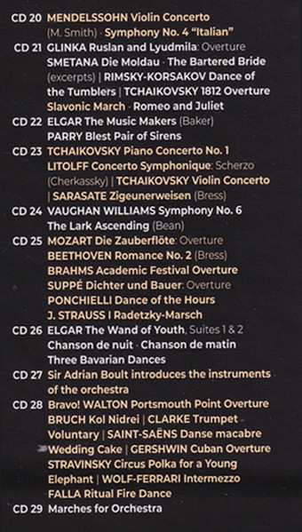 79CD/Coffret Sir Adrian Boult: The Stereo Recordings 1956-1978 - The Warner Classics Edition