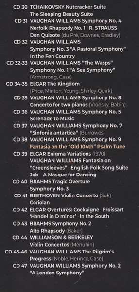 79CD/Coffret Sir Adrian Boult: The Stereo Recordings 1956-1978 - The Warner Classics Edition