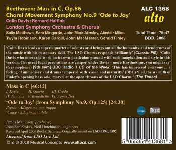 CD Ludwig van Beethoven: Mass In C / Ode To Joy