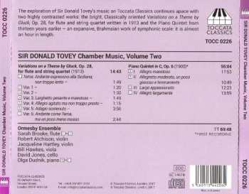CD Sir Donald Francis Tovey: Chamber Music, Volume Two