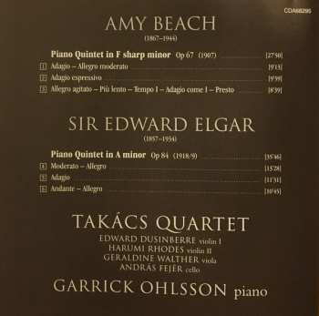 CD Sir Edward Elgar: Elgar & Beach Piano Quintets