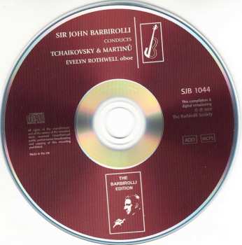 CD Sir John Barbirolli: Tchaikovsky, Martinů - ‘Live’ Recordings Proms 1958-1959
