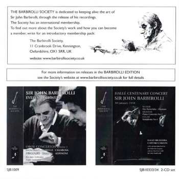 CD Sir John Barbirolli: Tchaikovsky, Martinů - ‘Live’ Recordings Proms 1958-1959