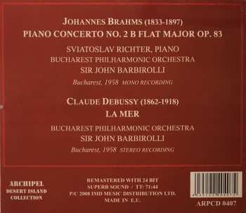 CD Johannes Brahms: Piano Concerto No. 2