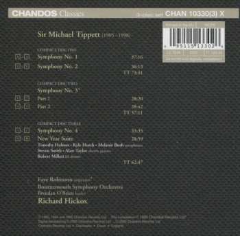 3CD/Coffret Richard Hickox: Symphonies