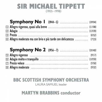 CD BBC Scottish Symphony Orchestra: Symphonies Nos 1 & 2
