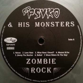 LP Sir Psyko & His Monsters: Zombie Rock