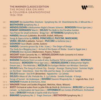 53CD/Coffret Sir Thomas Beecham: The Mono Era on HMV & Columbia Graphophone 1926-1959