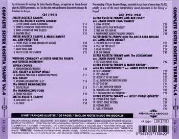 2CD Sister Rosetta Tharpe: Complete Sister Rosetta Tharpe Vol. 4: 1951-1953