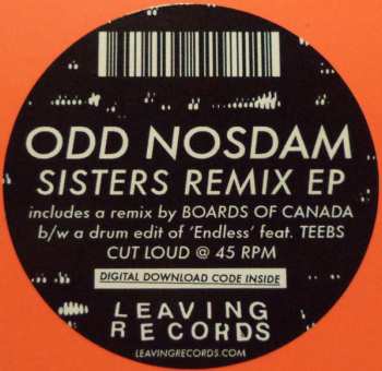 LP Odd Nosdam: Sisters Remix EP
