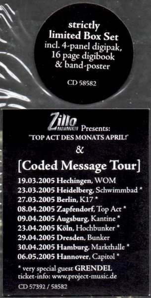 CD/Coffret [:SITD:]: Coded Message: 12 LTD | DLX