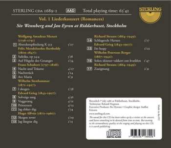 CD Siv Wennberg: Liederkonzert (Romances)