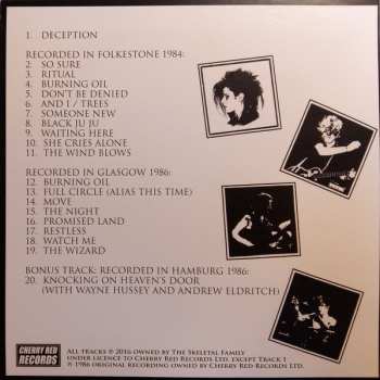 5CD/Coffret Skeletal Family: Eternal (Singles · Albums · Rarities · BBC Sessions · Live · Demos 1982-2015)