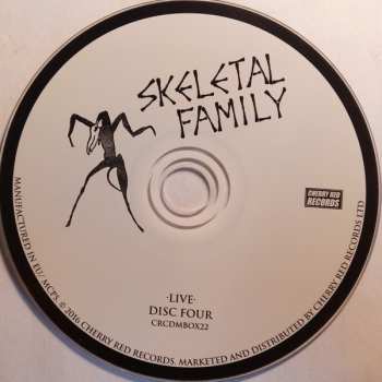 5CD/Coffret Skeletal Family: Eternal (Singles · Albums · Rarities · BBC Sessions · Live · Demos 1982-2015)