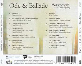 CD Skye Consort: Ode & Ballade