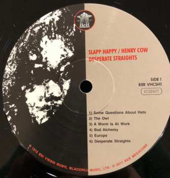 LP Henry Cow: Desperate Straights