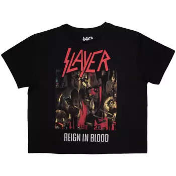 Femmes Crop Top Reign In Blood