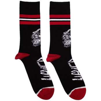 Merch Slayer: Chaussettes à la cheville Skull Helmet