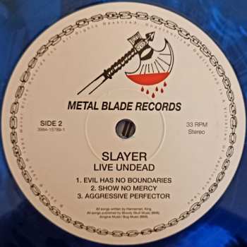 LP Slayer: Live Undead CLR