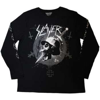 Merch Slayer: Long Sleeve T-shirt Dagger Skull