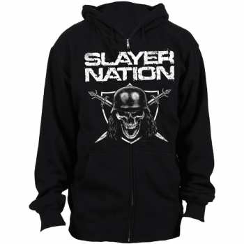 Merch Slayer: Sweatshirt avec fermeture éclair Nation 