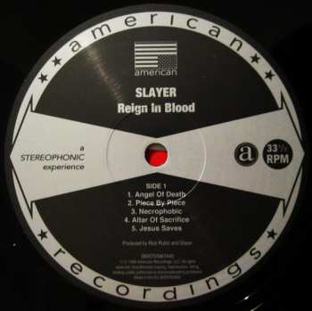 LP Slayer: Reign In Blood