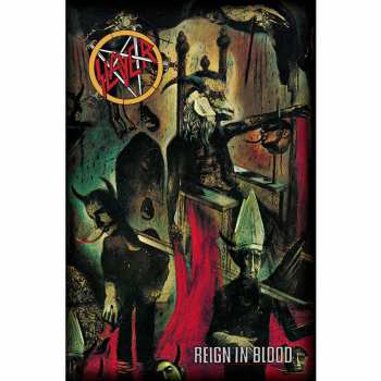 Merch Slayer: Poster textile Reign In Blood