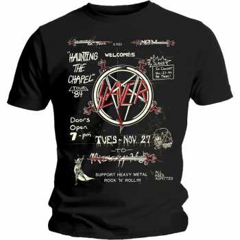 Merch Slayer: T-shirt Haunting 84 Flier 
