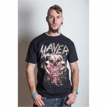 Merch Slayer: T-shirt Skull Clench 