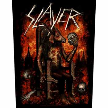 Merch Slayer: Décoration arrière Devil On Throne