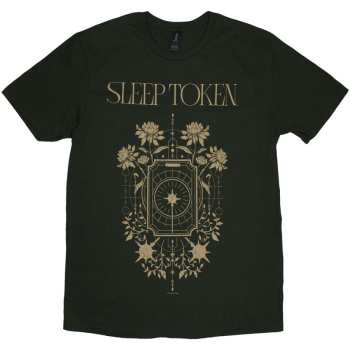 Marchandises Sleep Token: Sleep Token Unisex T-shirt: Caramel (green) (small) S