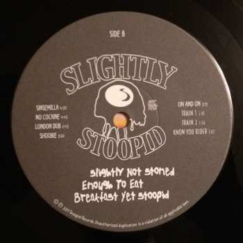 LP Slightly Stoopid: Slightly Not Stoned Enough To Eat Breakfast Yet Stoopid