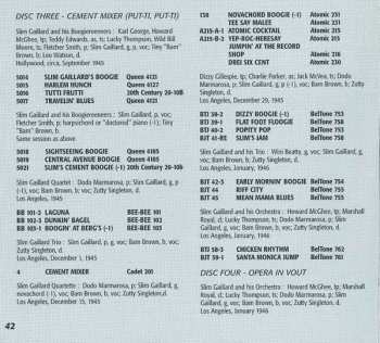 4CD Slim Gaillard: Laughing In Rhythm