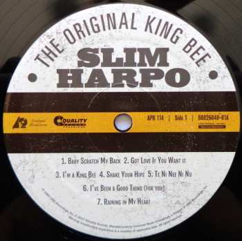 LP Slim Harpo: The Original King Bee