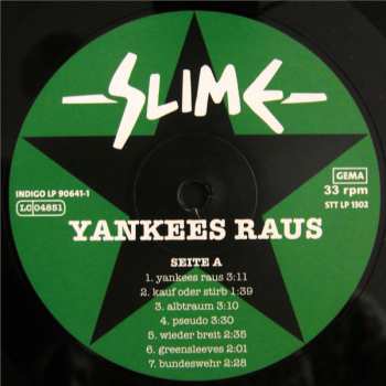 2LP Slime: Yankees Raus