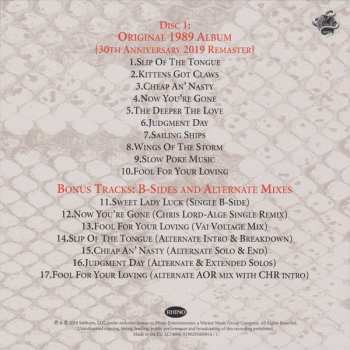 6CD/DVD/Coffret Whitesnake: Slip Of The Tongue (30th Anniversary Remaster MMXIX) DLX