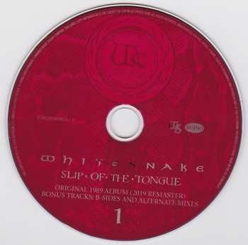6CD/DVD/Coffret Whitesnake: Slip Of The Tongue (30th Anniversary Remaster MMXIX) DLX