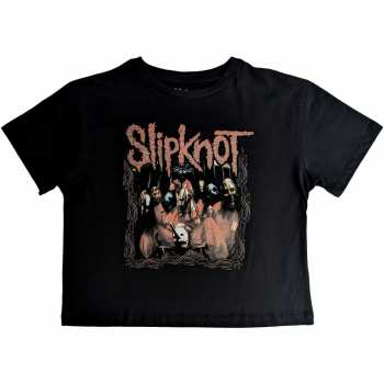 Merch Slipknot: Femmes Crop Top Band Frame