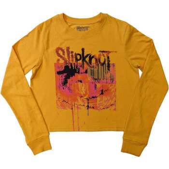 Merch Slipknot: Femmes Long Sleeve Crop Top The End So Far Barcode