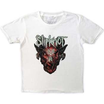 Marchandises Slipknot: Slipknot Kids T-shirt: Infected Goat (back Print) (9-10 Years) 9-10 let