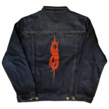 Marchandises Slipknot: Džínová Bunda Tribal Logo Slipknot S